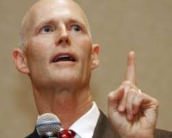 Florida Governor Rick Scott ... don't mention it.