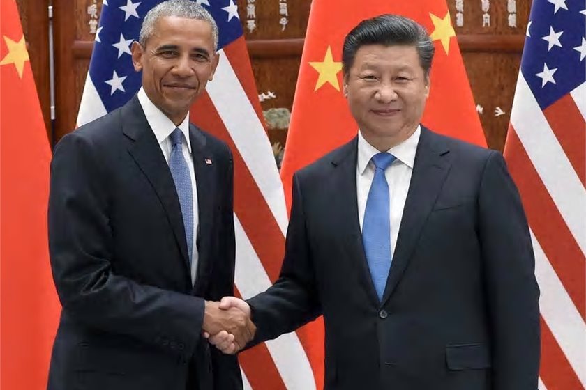 It's a deal ... Presidents Obama and Xi Jinping
