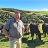 Rob Hewett, Chair of AgriZeroNZ, on his farm in South Otago. Rob Hewett, Chair of AgriZeroNZ, on his farm in South Otago.