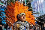 An Indigenous activist during demonstrations at the COP28 opening in Dubai, 2023. An Indigenous activist during demonstrations at the COP28 opening in Dubai, 2023.