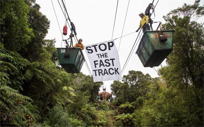 Photo: Climate Liberation Aotearoa