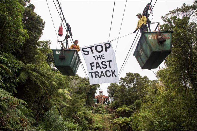 Photo: Climate Liberation Aotearoa