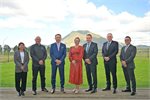 Foresta head of project development and delivery Alex Johnson, Putauaki Trust chief executive John O’Brien, Foresta executive chairman Henry Chang, Kawerau Mayor Faylene Tunui, Foresta executive director Maurice Fabiani, business development manager Foresta head of project development and delivery Alex Johnson, Putauaki Trust chief executive John O’Brien, Foresta executive chairman Henry Chang, Kawerau Mayor Faylene Tunui, Foresta executive director Maurice Fabiani, business development manager