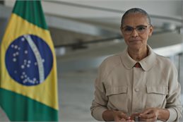 Brazil's Environment Minister Marina Silva