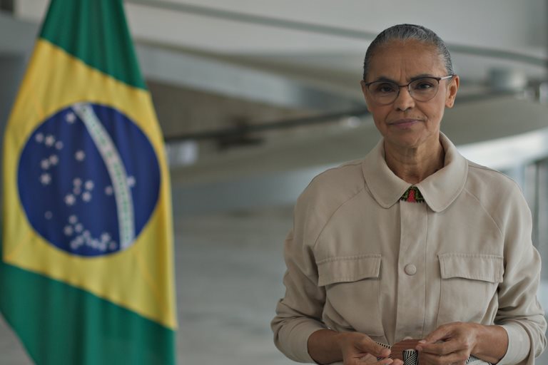 Brazil's Environment Minister Marina Silva