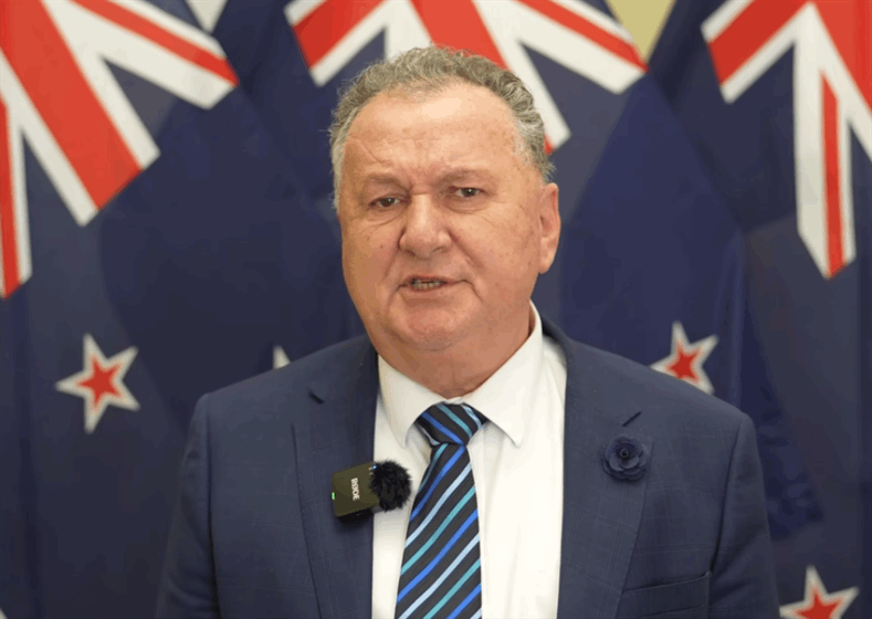 Resources Minister Shane Jones