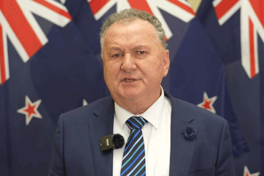 Resources Minister Shane Jones