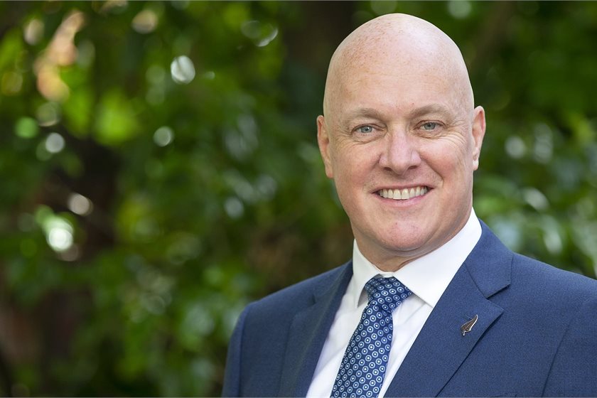 Prime Minister Christopher Luxon