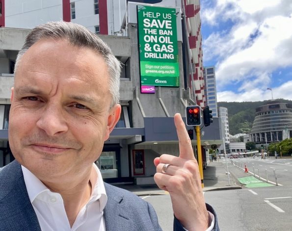 Former climate change minister James Shaw