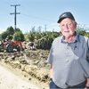 Wairoa mayor Craig Little standing in Waihirere Road, North Clyde — the worst-hit area of a sudden flood that followed Cyclone Gabrielle. Wairoa mayor Craig Little standing in Waihirere Road, North Clyde — the worst-hit area of a sudden flood that followed Cyclone Gabrielle.