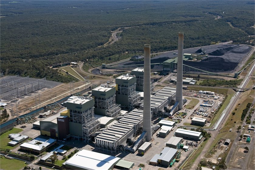 Eraring power station is a black coal-fired power station on the shores of Lake Macquarie, southeast of Newcastle, NSW