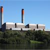 Huntly Power Station, the largest thermal power plan in New Zealand. Huntly Power Station, the largest thermal power plan in New Zealand.