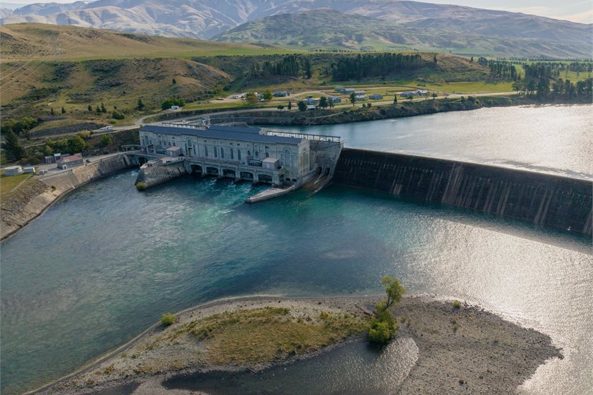 Waitaki Hydro Dam