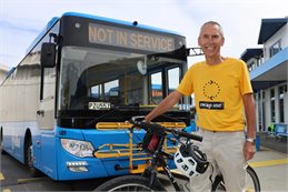 Jim Sinner is leading a new initiative, Swap One, that aims to get commuters out of their car one day a week. Jim Sinner is leading a new initiative, Swap One, that aims to get commuters out of their car one day a week.