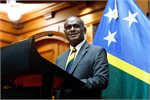 Solomon Islands Prime Minister, Jeremiah Manele Solomon Islands Prime Minister, Jeremiah Manele