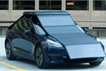 GoSun's 1,100-watt solar charging device for EVs. GoSun's 1,100-watt solar charging device for EVs.