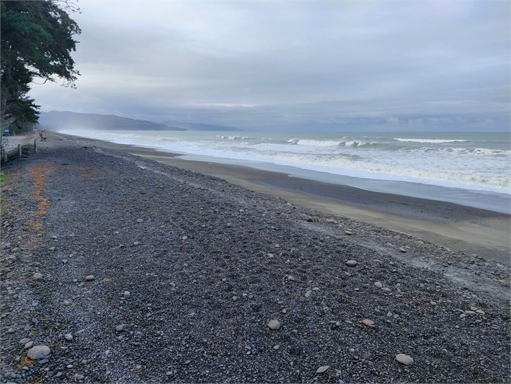 A coastal bund, funded by a targeted rate, is protecting Amberley Beach residents from the sea - for now.