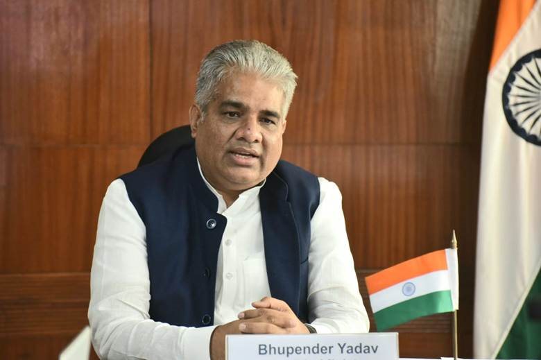 India Environment Minister Bhupender Yadav
