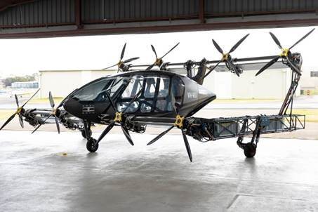 Australia-based AMSL Aero's Vertiia is intended for hydrogen-powered flight.