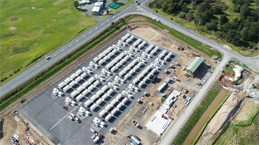 Battery storage at Ruakākā