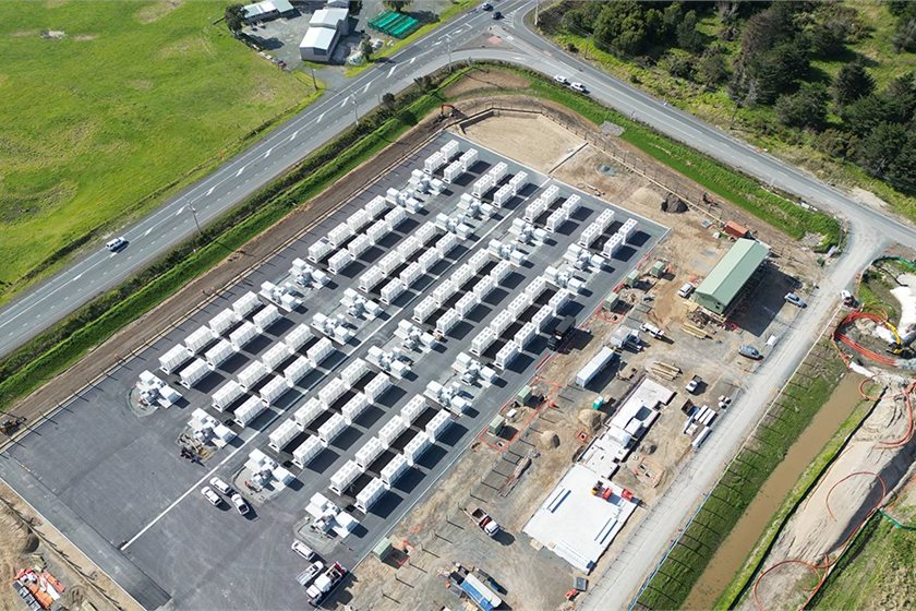 Battery storage at Ruakākā