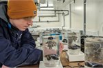 A pilot project led by the UK's University of Exeter is capturing carbon from seawater. A pilot project led by the UK's University of Exeter is capturing carbon from seawater.
