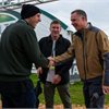 Climate change minister Simon Watts (right) at Fieldays 2024 Climate change minister Simon Watts (right) at Fieldays 2024