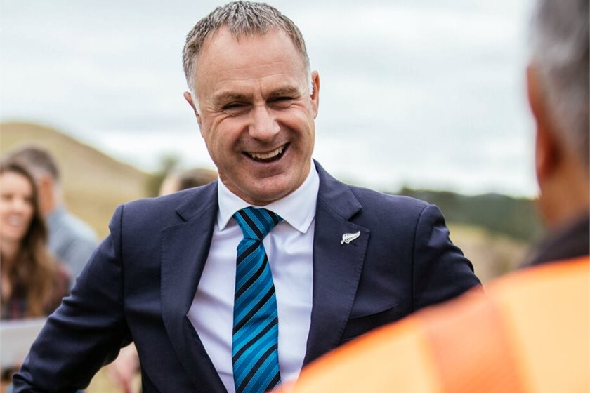 Climate change minister Simon Watts