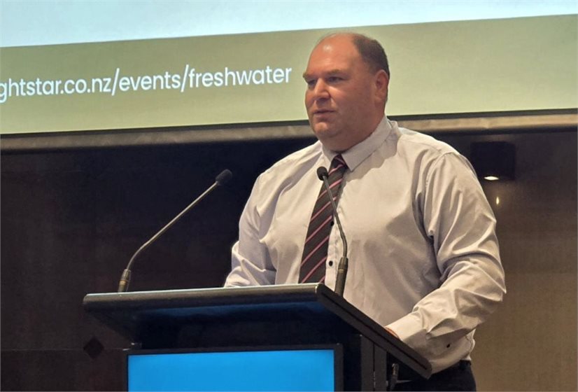 Andrew Hoggard, associate minister for the Environment