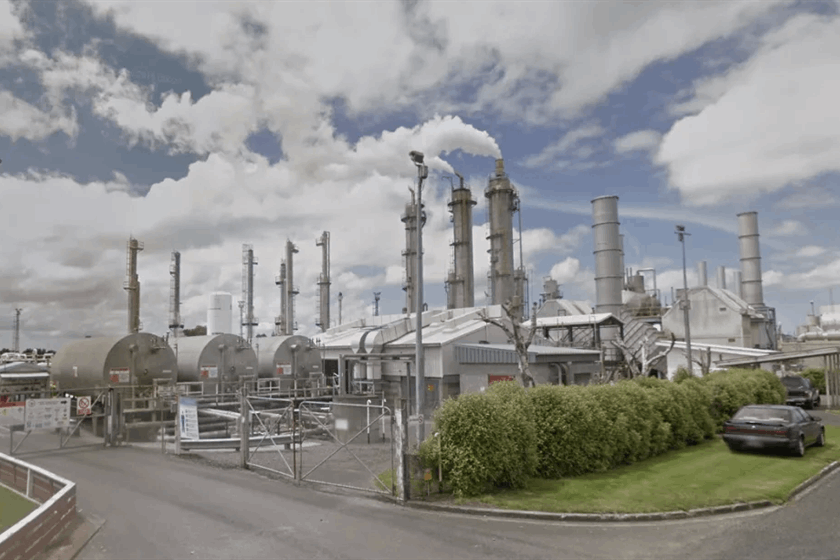 The Kapuni Gas Treatment Plant