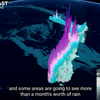 NIWA forecaster Chris Brandolino tracking the 'subtropical river of moisture' that was set to drench the country NIWA forecaster Chris Brandolino tracking the 'subtropical river of moisture' that was set to drench the country