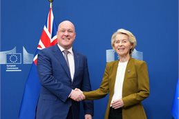New Zealand Prime Minister Christopher Luxon with European Commission president Ursula von der Leyen New Zealand Prime Minister Christopher Luxon with European Commission president Ursula von der Leyen