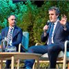 Local government and climate minister Simon Watts (left) and transport minister Chris Bishop at the Local Government NZ conference this week Local government and climate minister Simon Watts (left) and transport minister Chris Bishop at the Local Government NZ conference this week