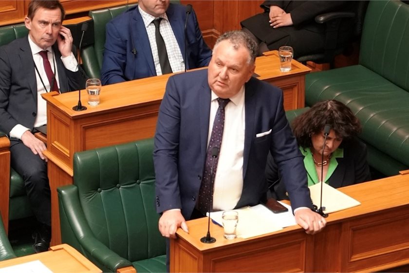 Minister of Resources Shane Jones