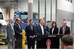 EPA administrator Lee Zeldin announcing the plan to repeal the endangerment finding on July 29, 2025 at a truck plant in Indiana EPA administrator Lee Zeldin announcing the plan to repeal the endangerment finding on July 29, 2025 at a truck plant in Indiana