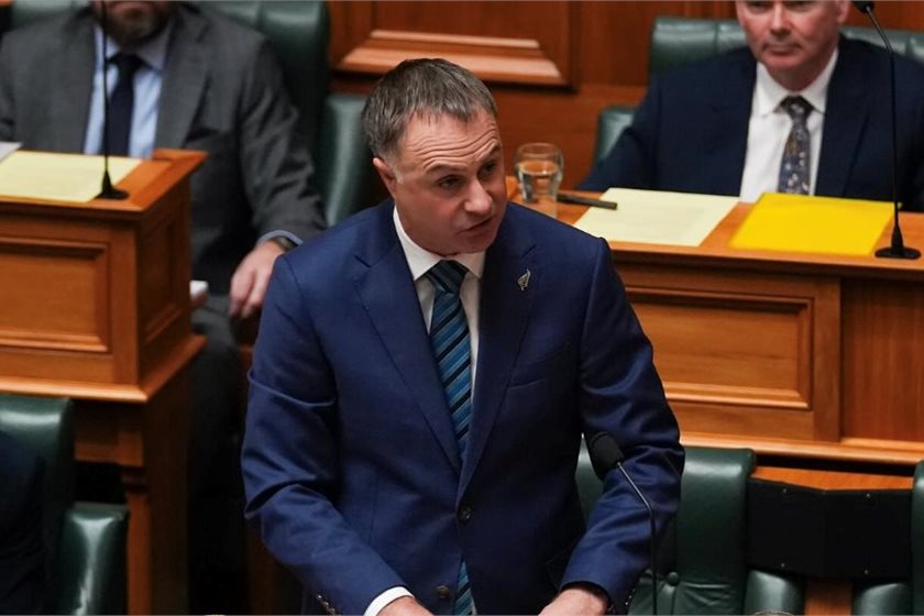 Minister of Climate Change Simon Watts