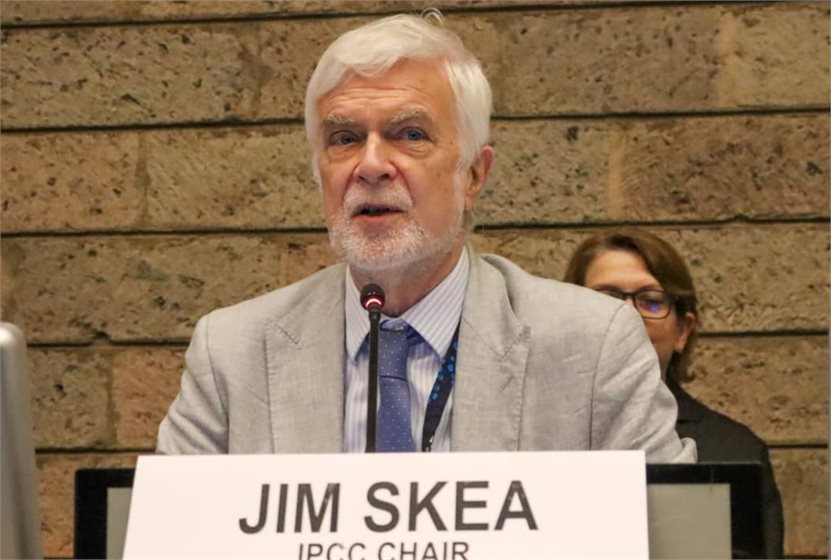 IPCC chair Jim Skea