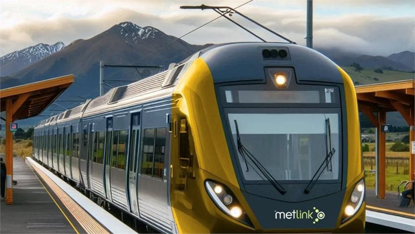 Metlink’s AI generated impression of a hybrid train.