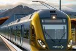 Metlink’s AI generated impression of a hybrid train. Metlink’s AI generated impression of a hybrid train.