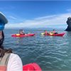 Emily Mabin Sutton (left) sold her car and took up sailing and boating as part of the low-carbon challenge Emily Mabin Sutton (left) sold her car and took up sailing and boating as part of the low-carbon challenge
