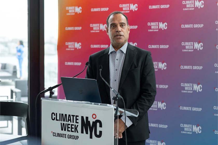 Vanuatu's climate minister Ralph Regenvanu