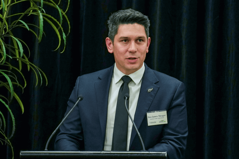 Associate Transport Minister James Meager