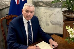 Commerce Minister Scott Simpson