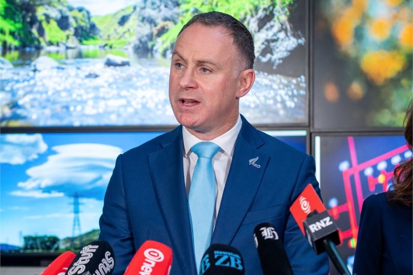 Climate Change and Energy Minister Simon Watts