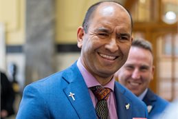 Conservation Minister Tama Potaka