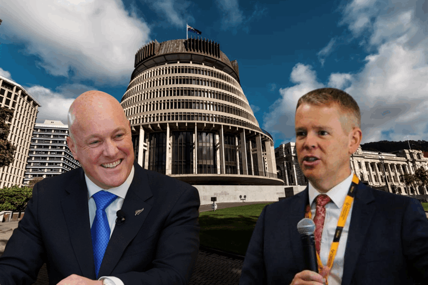Christopher Luxon/Facebook, Chris Hipkins/Facebook