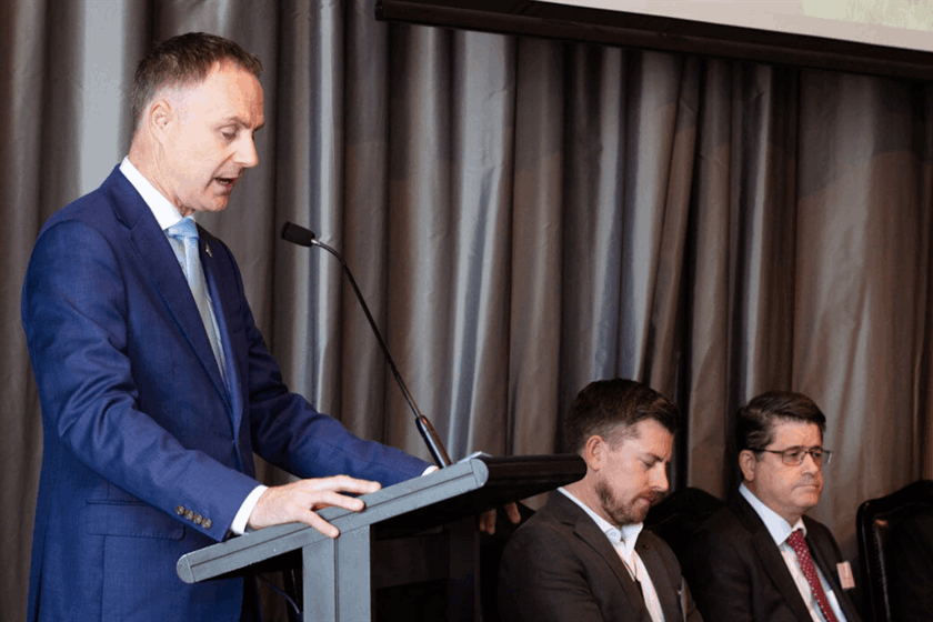 Climate Change Minister Simon Watts