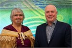New broom: Craig Williamson and Bonita Bigham are the new chair and deputy at Taranaki Regional Council (Te Korimako o Taranaki)