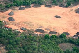 A Kuikuro community in Xingu Indigenous Park A Kuikuro community in Xingu Indigenous Park