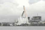 Liddell chimney stacks controlled explosion